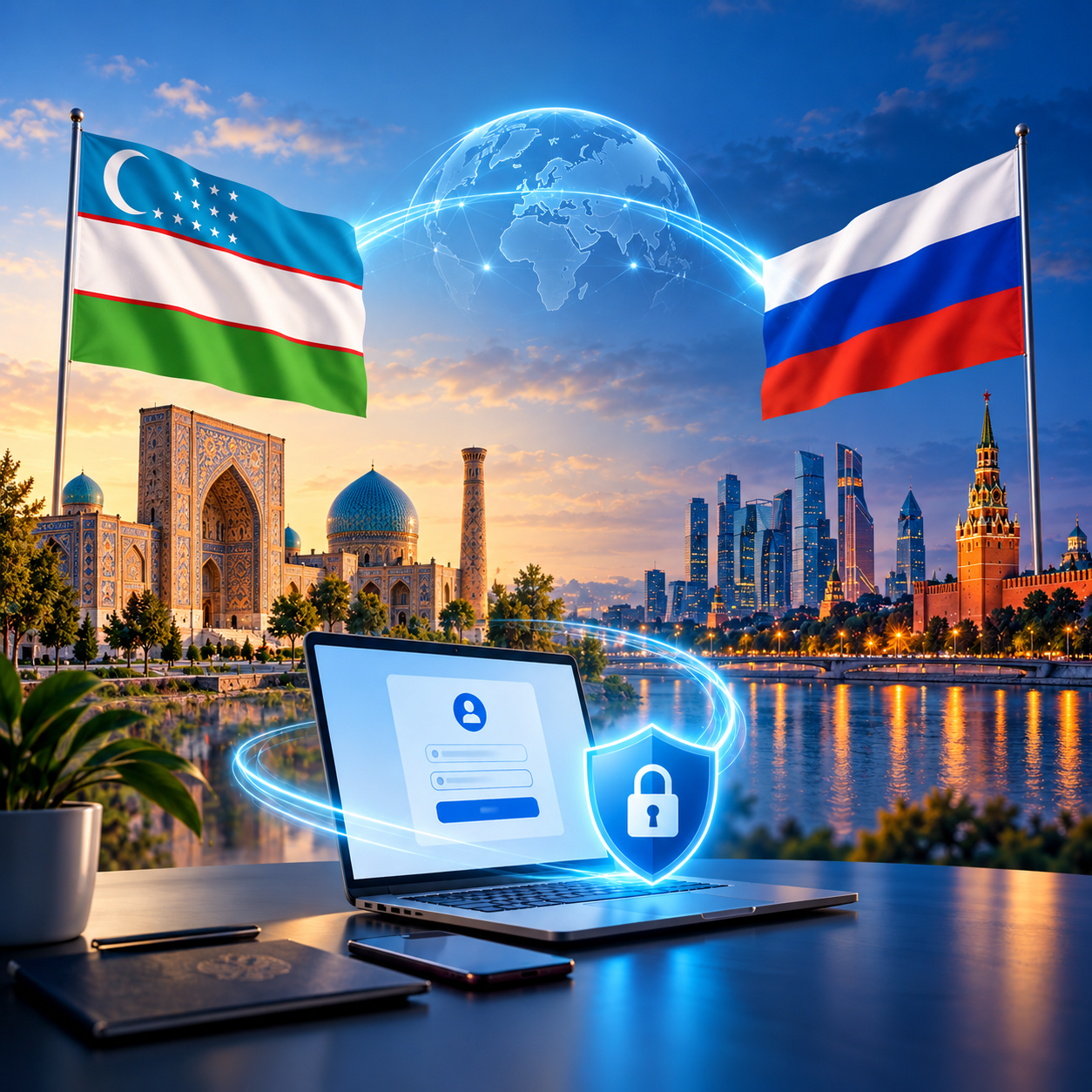 Госуслуги РФ Узбекистан